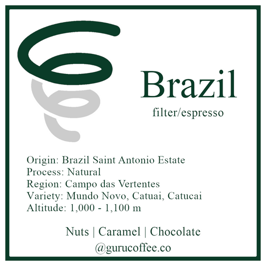 Brazil Chocola Santo Antonio Estate Natural