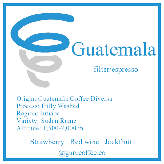 Guatemala Coffea Diversa Sudan Rume Anaerobic Natural