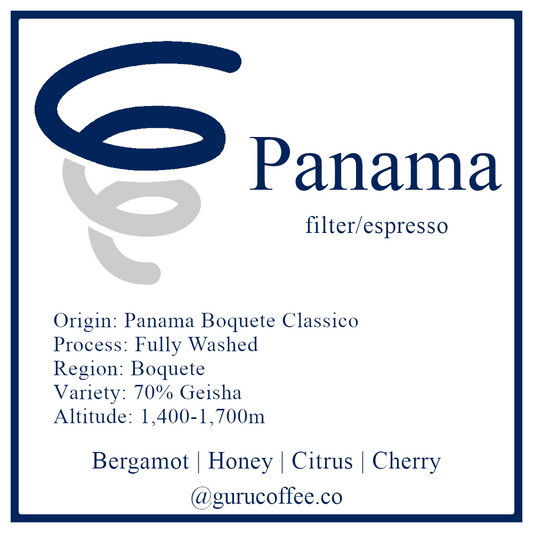 Panama Boquete ‘Butterfly’ (70% Geisha)