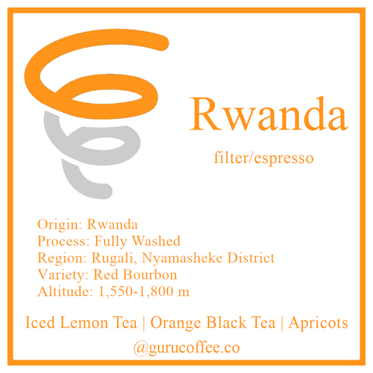 Rwanda Rugali, Nyamasheke Red Bourbon Washed 🇷🇼⁠